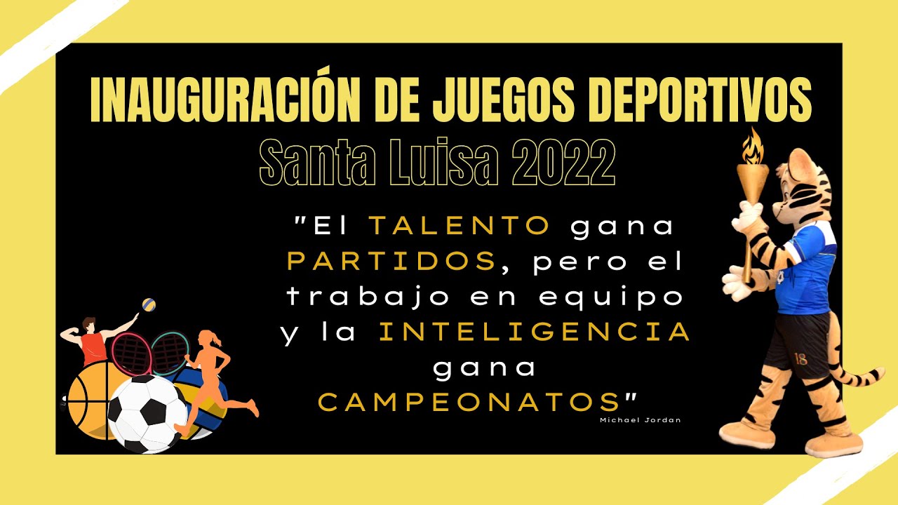 Inauguración Juegos Deportivos CSL 2022 - YouTube