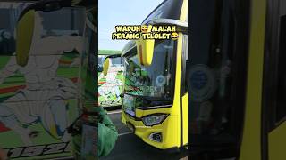 Lagi Bingung,Malah Perang Telolet Basuri #basuri #bismania #shorts
