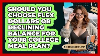 Should You Choose Flex Dollars Or Declining Balance For Your College Meal Plan?