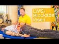 LWS Blockade selber lösen ⚡️ Übungen (für zu Hause) | Untersuchung | Behandlung