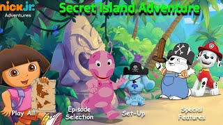 Nick Jr. Adventures: Secret Island Adventures DVD Menu (My Version)