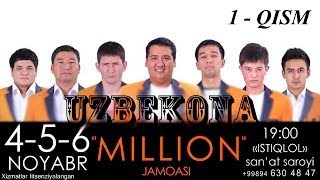 Миллион Жамоаси Концерт Дастури 2013 1-Кисм