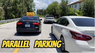 HOW TO PARALLEL PARK TO PASS ROAD TEST (PARALLEL PARKING TEST)