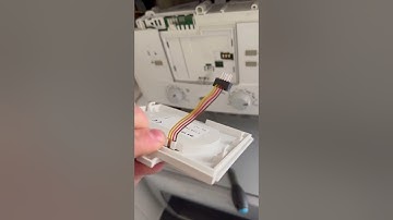 Replacing a plug in programmer MT10 on this Worcester Bosch combi boiler part change