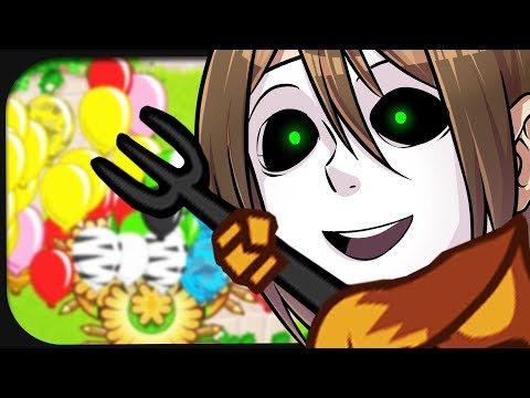 Eine zu stressige Runde mit dem goldenen Bloon! ☆ Bloons Tower Defense 5