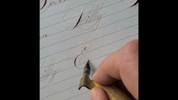 Spencerian Calligraphy Request no.820