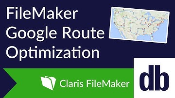 FileMaker Google Route Optimization