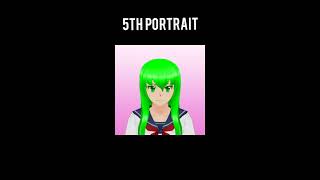 The evolution of : Midori Gurin - Yandere Simulator