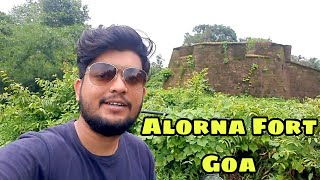 Alorna Fort Goa | Anjuna Beach Goa | Halarna Fort Goa | Anjuna Beach high tide |