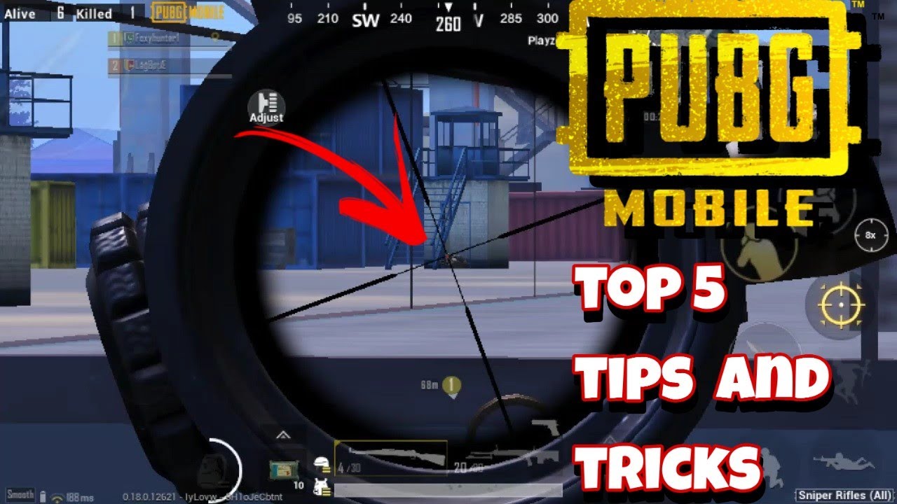 Top 5 Tips & Tricks in PUBG Mobile|Ultimate Guide To Become a Pro - YouTube