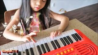 Kids Piano Keyboard -- 37 Keys Multifunction Portable Keyboard Piano For Boys Girls By M SANMERSEN