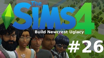 The Sims 4 Build Newcrest Uglacy Challenge - Part 26: Exhaustion City
