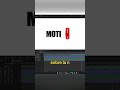 Animación de texto minimalista en After Effects #motiongraphics #aftereffects
