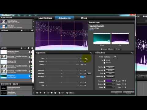 Proshow Producer Tutorial Changing Colors For Layers Backgrounds How And Where Youtube Proshow Producer Templates Backgrounds And Effects
