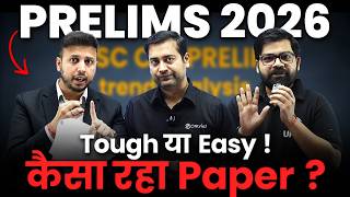 UPSC Prelims 2026 First Reaction 🔥 | Paper Easy Ya Tough? | UPSC Wallah
