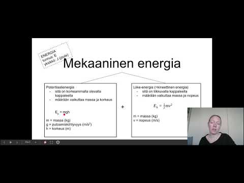 Video: Mikä On Potentiaalinen Energia