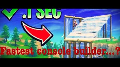 I am the fastest console builder ever!