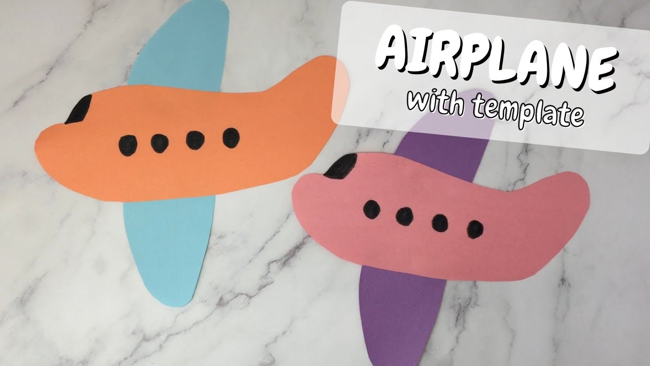 Easy Airplane Crafts and Activities for Preschoolers – Free