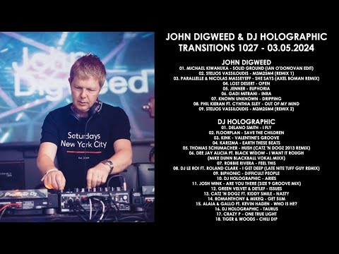 JOHN DIGWEED (UK) & DJ HOLOGRAPHIC (USA) @ Transitions 1027 03.05.2024