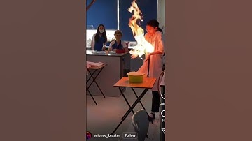 Combustion reaction of methane 🔥 #shorts