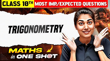 TRIGONOMETRY CLASS 10 MH BOARD MATHS | Class 10 SSC Maths Most Important Questions