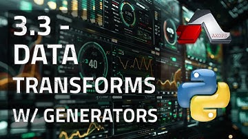 3.3 - Data Transformations with Generators | Advanced Python
