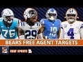 Chicago Bears Top 15 Free Agent Targets For 2021 Featuring Dak Prescott | NFL Free Agency