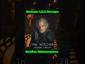 The Witcher All Season Recap #shorts #netflix #thewitcher