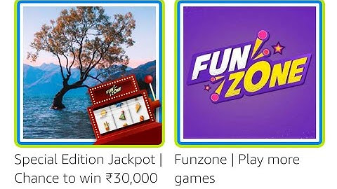 Amazon Special Edition Funzone Jackpot Quiz Answers Today | 27 June 2021
