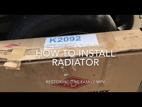 Wreck my car | DIY | 4D56 Radiator Install | Mitsubishi Adventure 2011 | Day & Night Cycling |