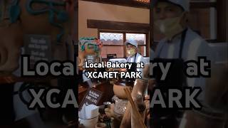 Local Bakery at XCARET PARK, Mexico #shorts #xcaret #bakery