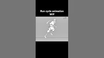 Run cycle animation WIP