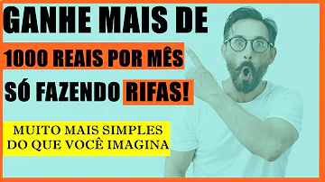 Quanto ganha uma rifa?