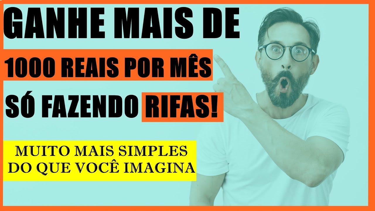 GANHE UM BOM DINHEIRO FAZENDO RIFAS | MAIS SIMPLES DO QUE VOCÊ IMAGINA!