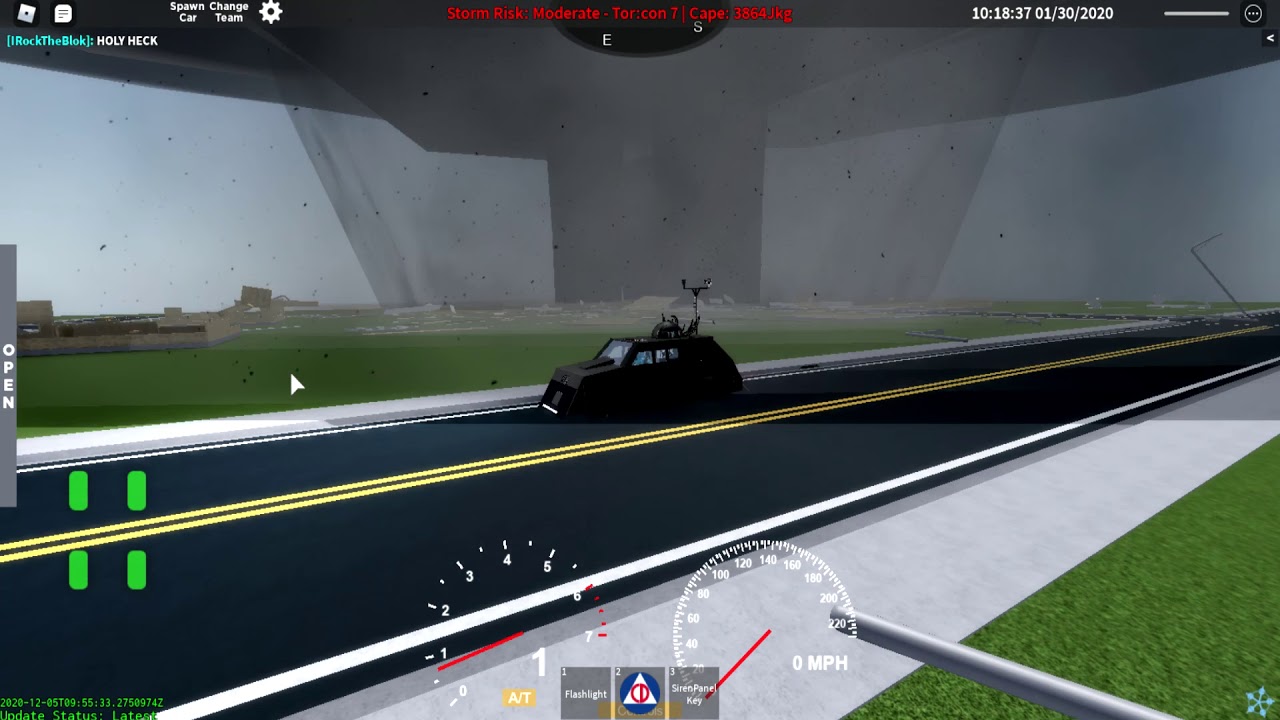 Roblox Storm Chasing [MILE WIDE INTERCEPT] - YouTube