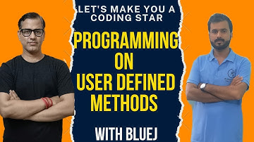 Programing On User Defined Method | ICSE Class 10 Computer | @sirtarunrupani