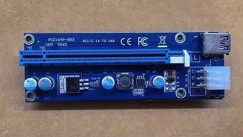 🟡Overview Of GPU Risers For Crypto Mining For ETH And More