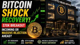🚨🔥 Bitcoin SHOCK Recovery! $70K Breakout Incoming or Massive Rejection Ahead? ₿📈