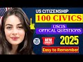 2025 random 100 civics questions and answers - N400 Interview - U.S. citizenship interview #n400