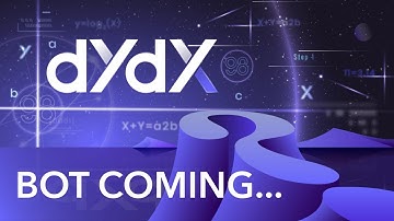 DYDX Bot Course and Other Announcements