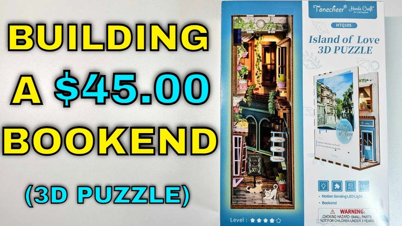 A3ZenZone - Building a 3D (wooden puzzle) bookend