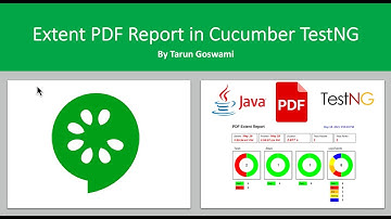 Cucumber Extent PDF Report TestNG
