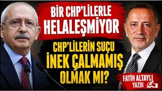 Fati̇h Altayli - Chpli̇leri̇n Suçu İnek Çalmamiş Olmak Mi ?