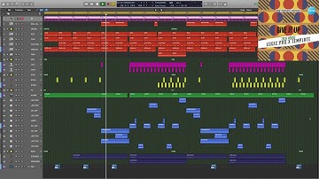 Tech House Logic X Pro Template Give It Up #Logicproxtemplate #Logicprox #Logicpro #Apple #DAW