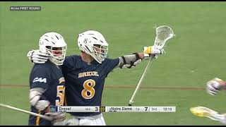 NCAA Round 1: Drexel v #6 Notre Dame - 5.15.21 Full College Lacrosse Highlights