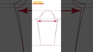 The relationship between Sleeve Cap Height & Bicep _ Basic knowledge of sleeve patterns #shorts