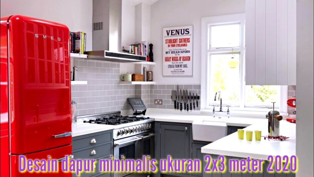 Terbaru 25 Desain Dapur  Minimalis  Ukuran 2x3 Meter