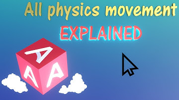 All physics movement explained in Armory 3D #armory3d