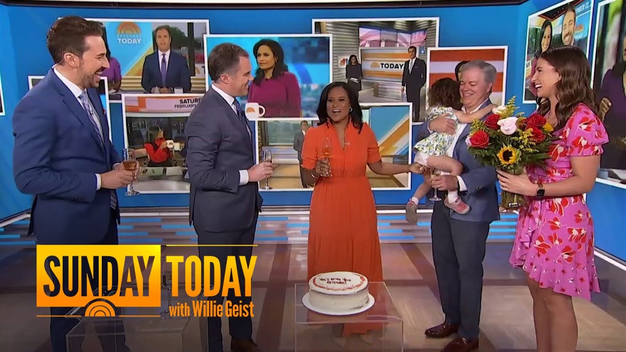 TODAY celebrates Kristen Welker with sweet sendoff YouTube TODAY celebrates Kristen Welker with sweet sendoff YouTube