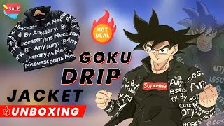 Goku Drip Jacket In Real Life (Unboxing) 